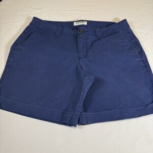 ✨Old Navy Women's Shorts Size 10 Chino Khaki Mid Rise Cuffed